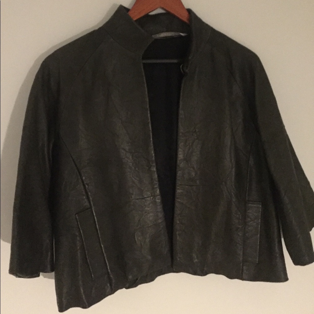 Twelfth Street by Cynthia Vincent Leather Jacket